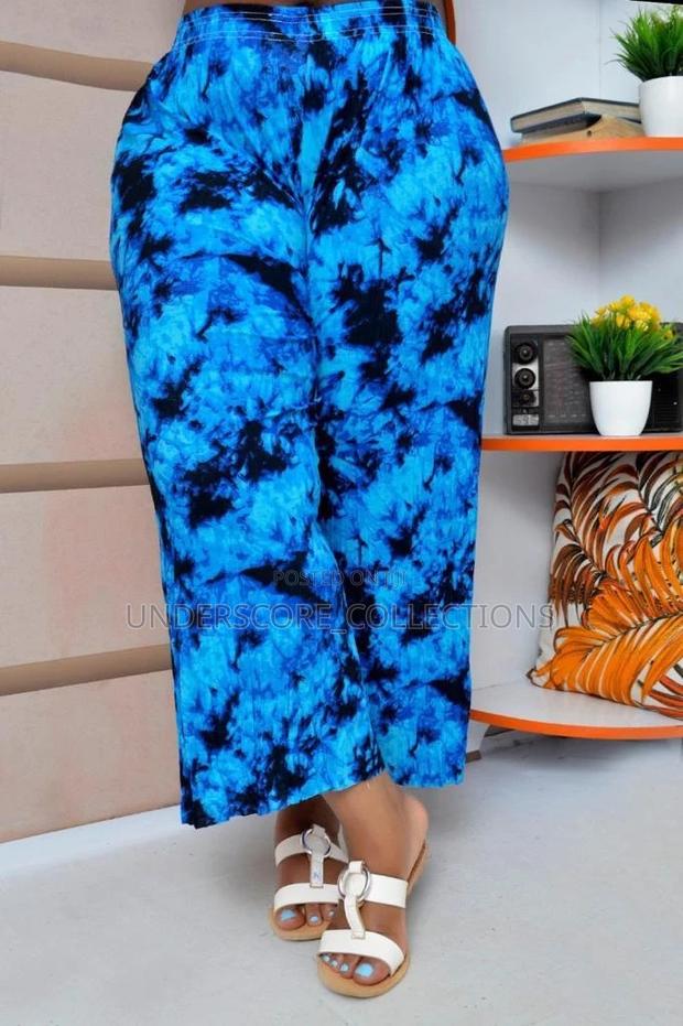 Rainbow Coloured Plus Size Weekend/Holiday Wear Pants - thumbnail 5