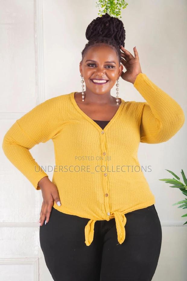 Plus Size Fitting Ladies Fancy Tops