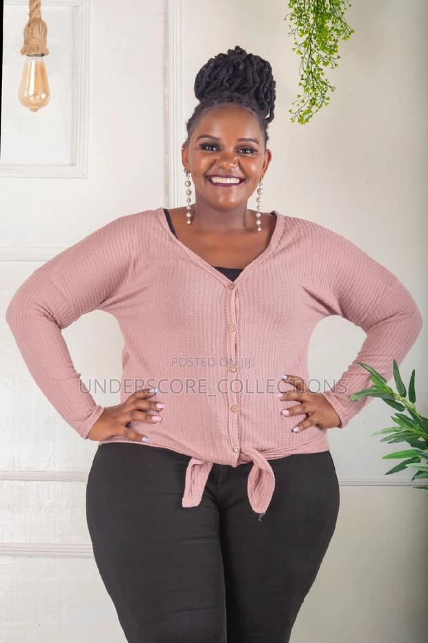 Plus Size Fitting Ladies Fancy Tops - thumbnail 5
