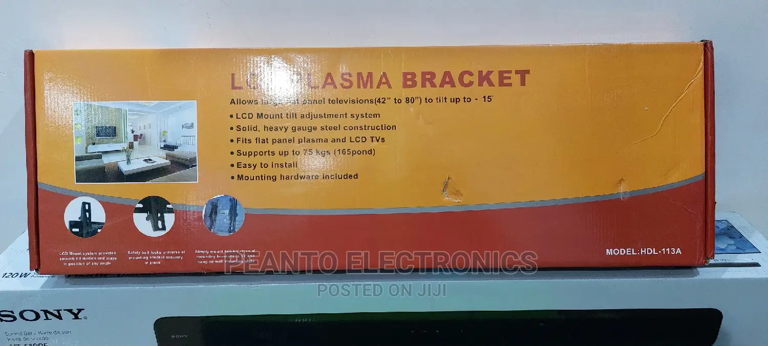 TV Wall Bracket LCD Plasma 42" to 80"