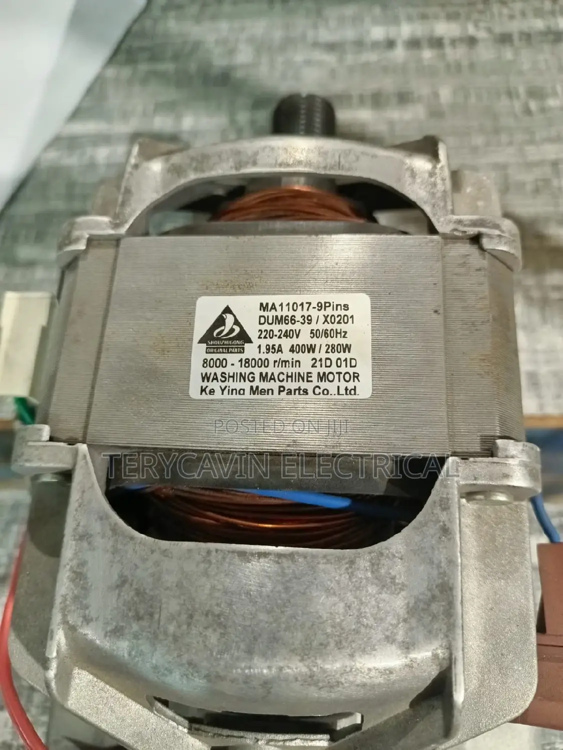 9 Pins Washing Machine Motor