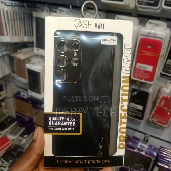 Case-Mate Tough PLUS Samsung GALAXY S22 Ultra 5G Case - Blac