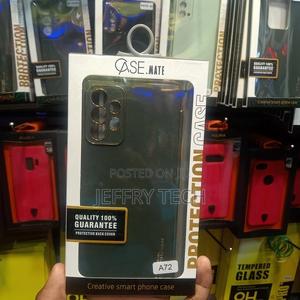 Case-Mate Samsung Galaxy A72 Tough Grip Case - Black - thumbnail 2