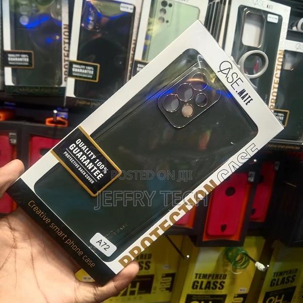 Case-Mate Samsung Galaxy A72 Tough Grip Case - Black - thumbnail 3