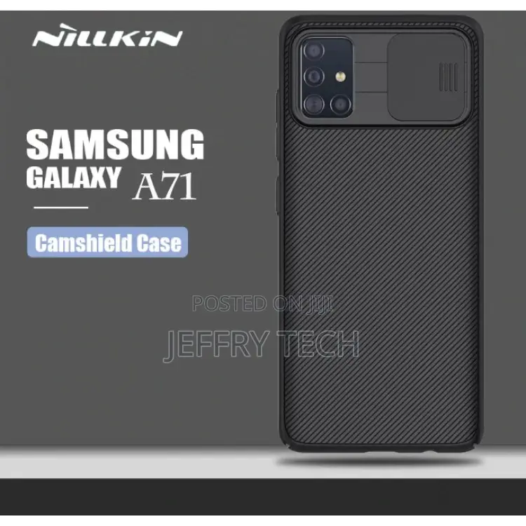 Samsung A71 Case With Slide Camera Cover 7909