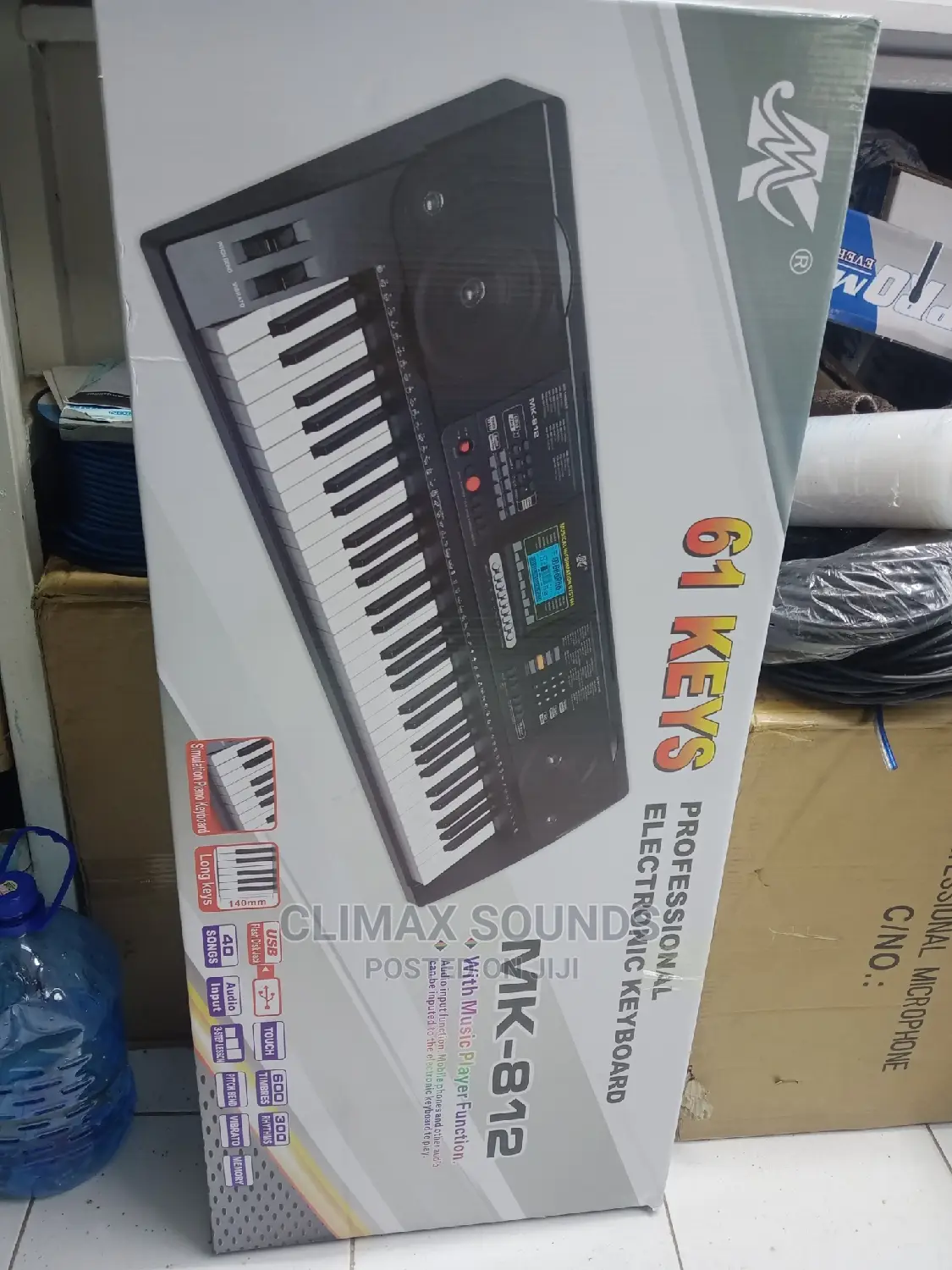 Electronic Keyboard Mk 812,61 Keys X