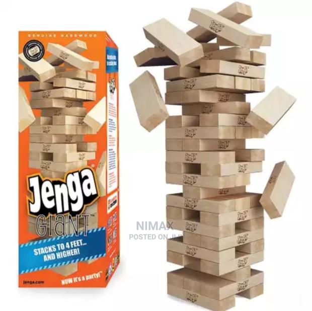 Wooden Jenga Game - thumbnail 3