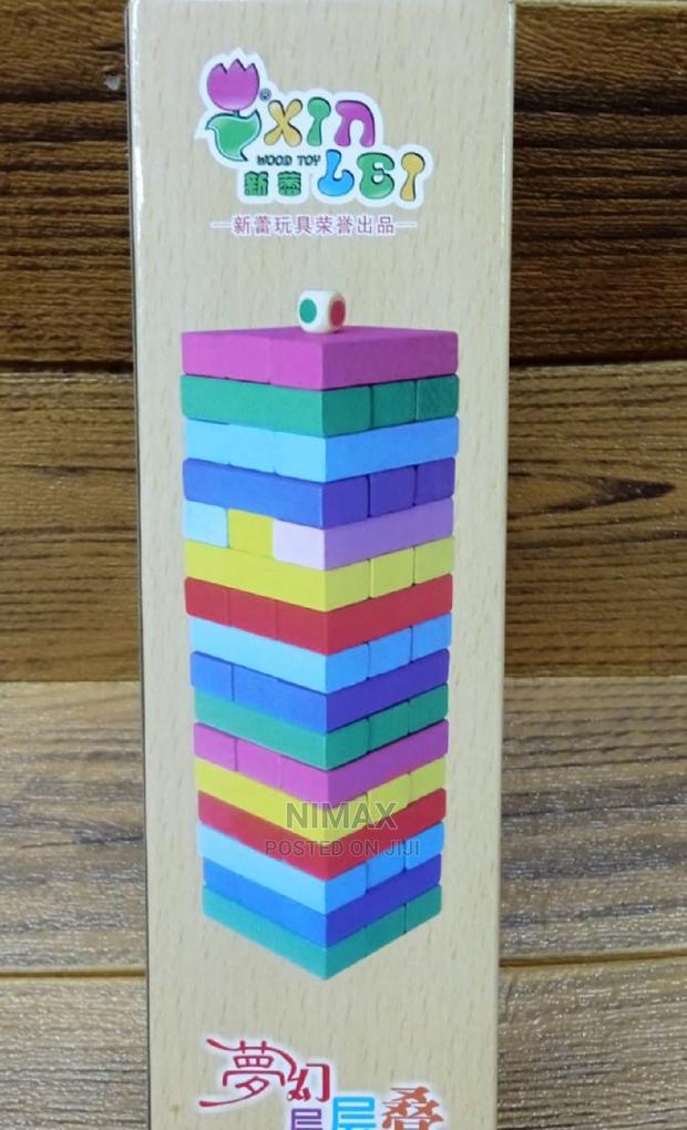 Wooden Jenga Game - thumbnail 4