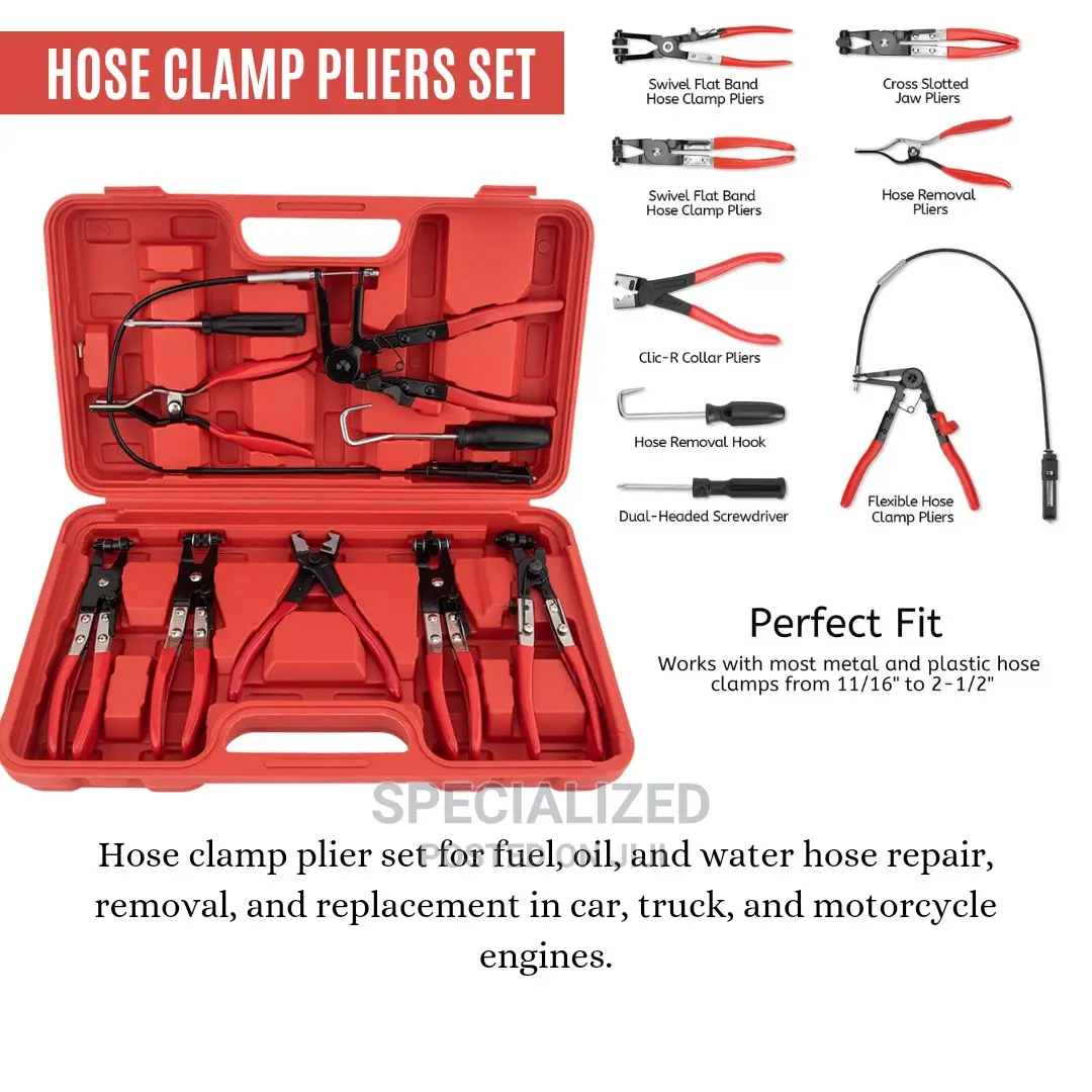 Hose Clamp Pliers Set