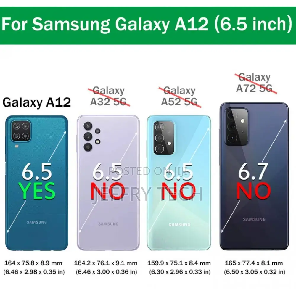 Samsung Galaxy A12 Super Protect Clear Case