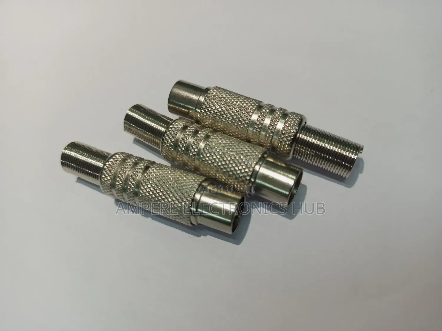 RF Jackpin (Metallic) for TV Aerial