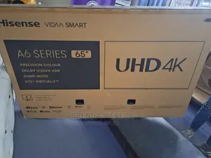 Hisense 65” Smart Uhd HDR Frameless (2022), Bluetooth-