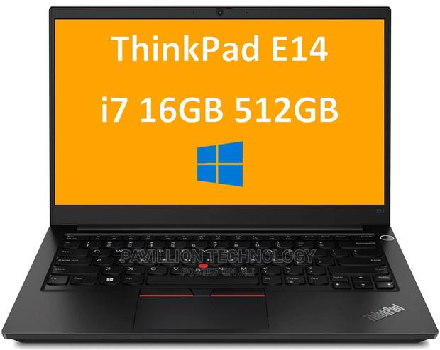 New Laptop Lenovo ThinkPad Edge 14 16GB Intel Core I7 SSD 512GB - main view