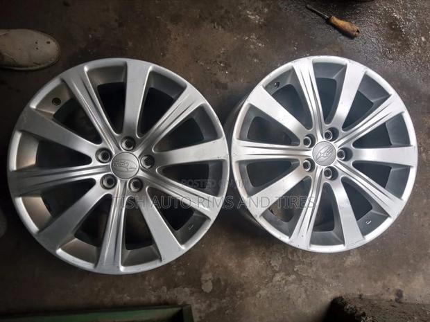 17 Inch Original Subaru Rims Set - main view