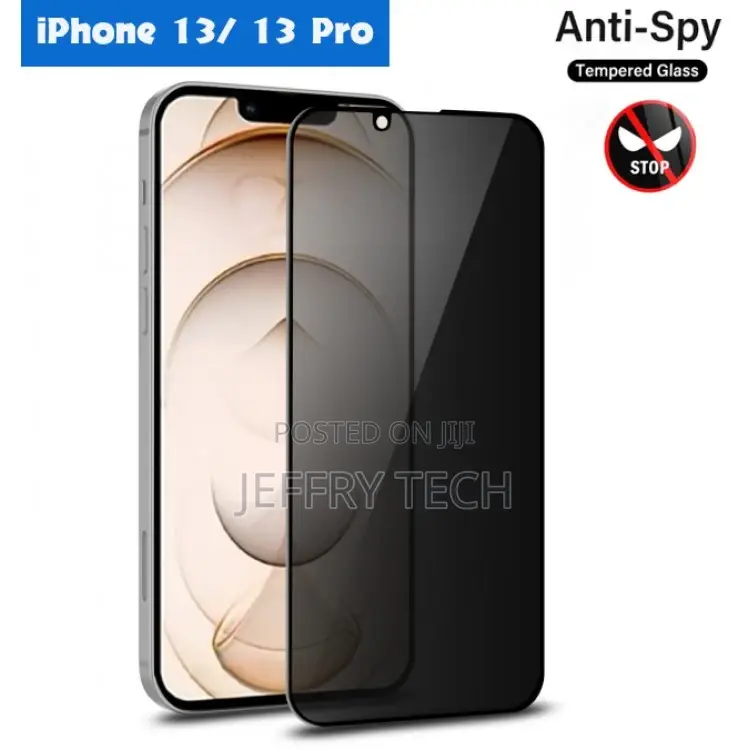 iPhone 13 Pro Privacy Tempered Glass Screen Protector X 2 Pa