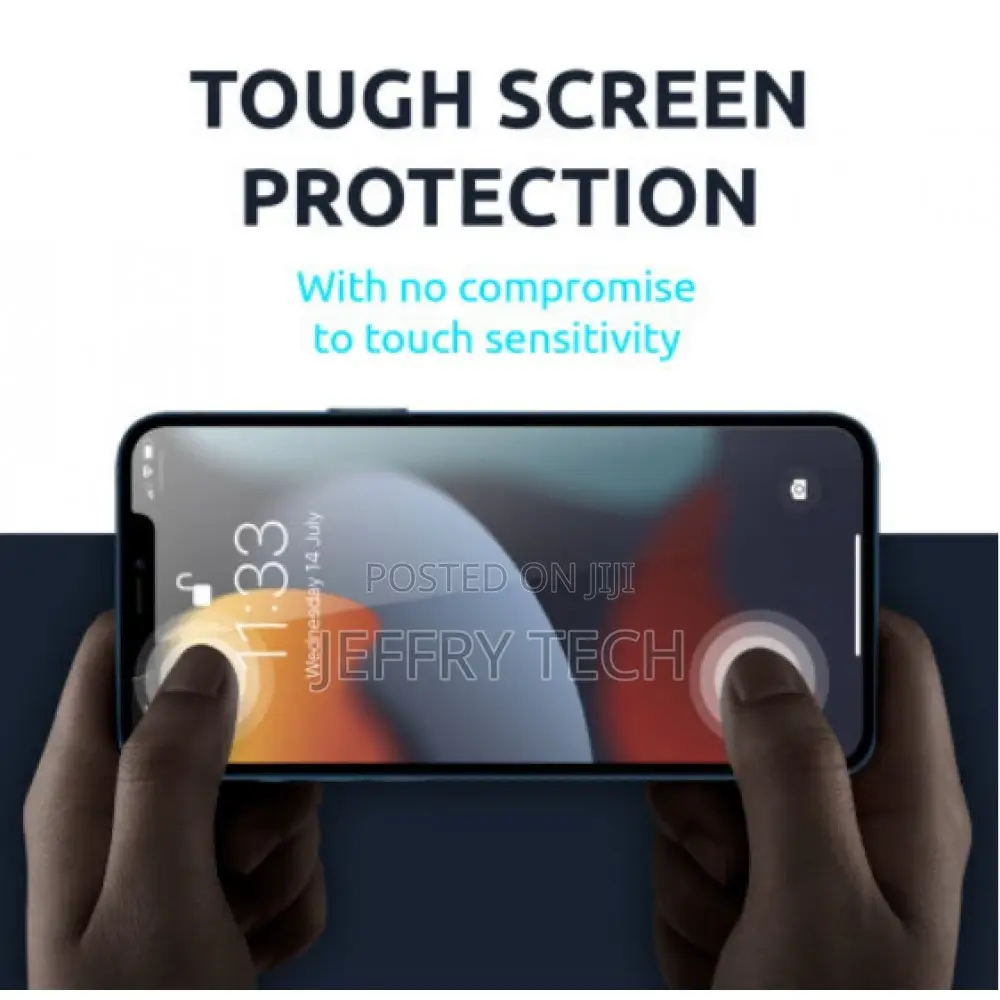 iPhone 13 Pro Privacy Tempered Glass Screen Protector X 2 Pa