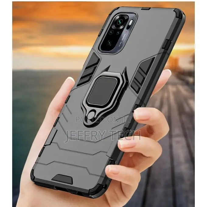 Generic Ring Case Heavy Duty Redmi 9t