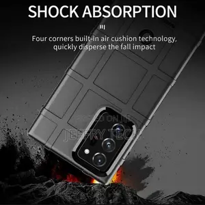 Xiaomi Mi 11 Lite - Rugged Shield Black Armor Soft Case Cove