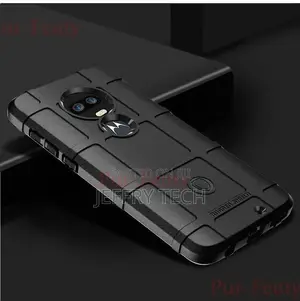 Rugged Shield Shockproof Back Cover for Motorola Moto G7