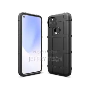 Rugged Silicone Cover Case for Google Pixel 5