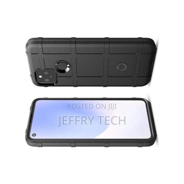 Rugged Silicone Cover Case for Google Pixel 5 - thumbnail 2