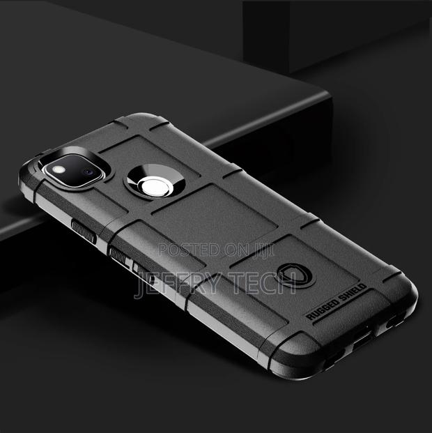 For Google Pixel 5 Full Coverage Shockproof TPU Case(Black) - thumbnail 2