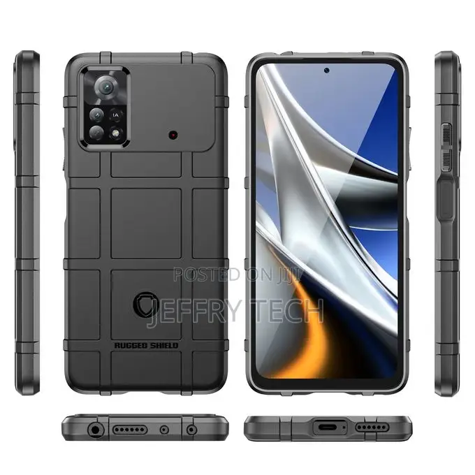 Xiaomi Poco X4 Pro 5G Case, Laimtop Soft TPU Heavy Duty Rugg