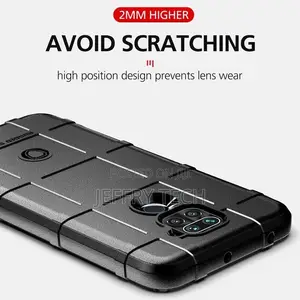 Rugged Shield Armor Tough Case Cover for Xiaomi Redmi Note 9