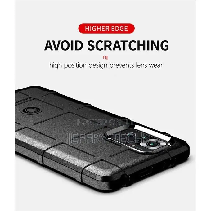 Generic Rugged Cover Case for Redmi Note 10 PRO