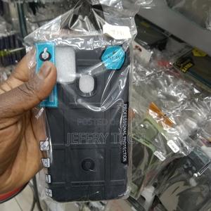 Back Cover for Samsung Galaxy F41 (Black, Rugged Armor) - thumbnail 2