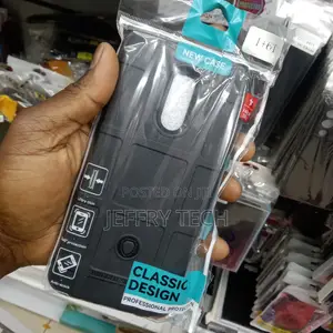 Glaslux Back Cover for Oneplus 6T (Black, Rugged Armor)