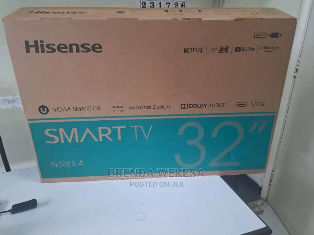 Hisense 32a4hken A4 Series 32" Inch Frameless Smart Tv -