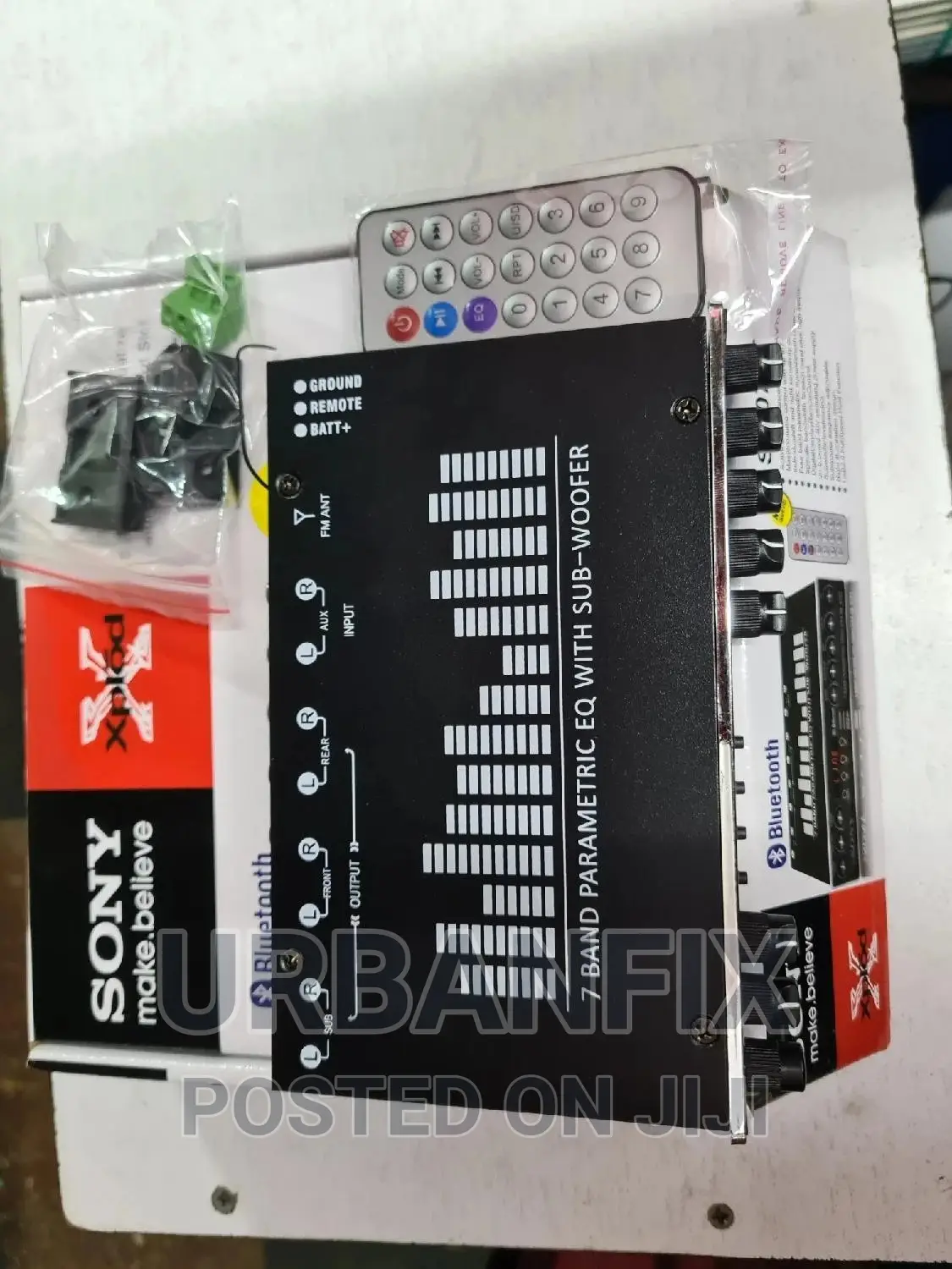 Sony Equalizer With 7 Band and Bluetooth