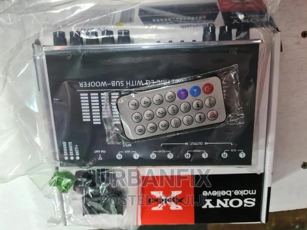 Sony Xplode Bluetooth 7 Band Equalizer - main view