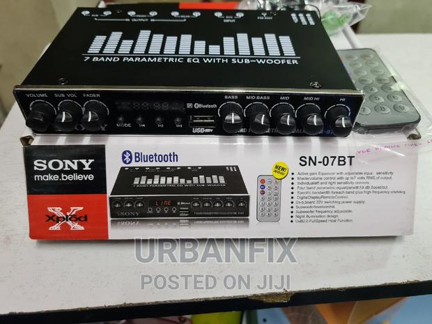 7 Band Sony Xplode Equalizer With Bluetooth - thumbnail 2