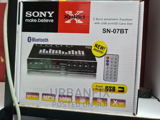 7 Band Sony Xplode Equalizer With Bluetooth