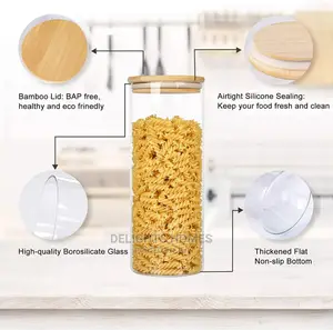 Glass Spaghetti/Paste Storage Container