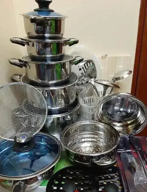 30pcs Stainless Steel Cookware Set