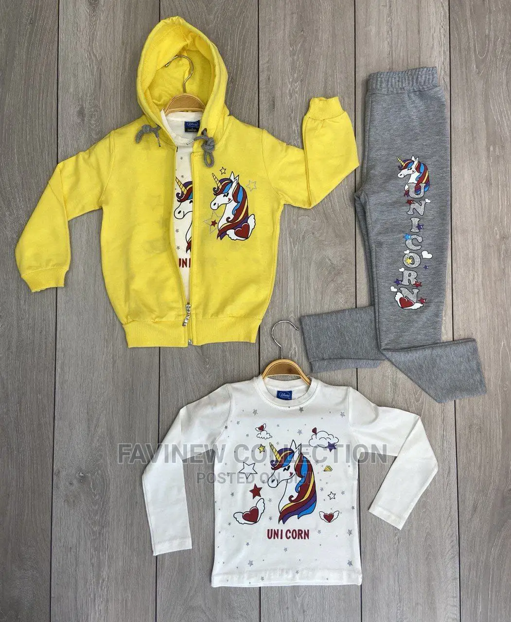 3 Piece Kids Unicorn Set*