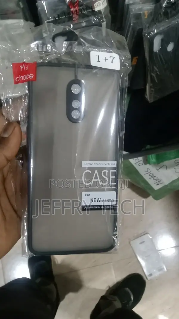 Back Cover for Oneplus 7 Smoke Back Case Full Camera Protect