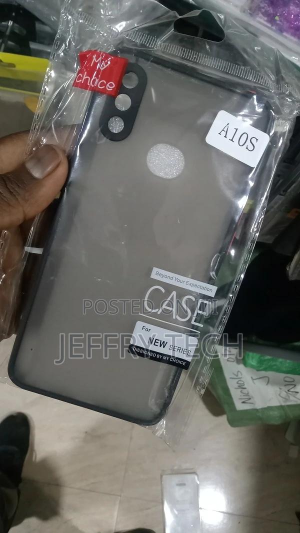 Moke Back Cover for Samsung Galaxy A10s Translucent Shockpro - thumbnail 3