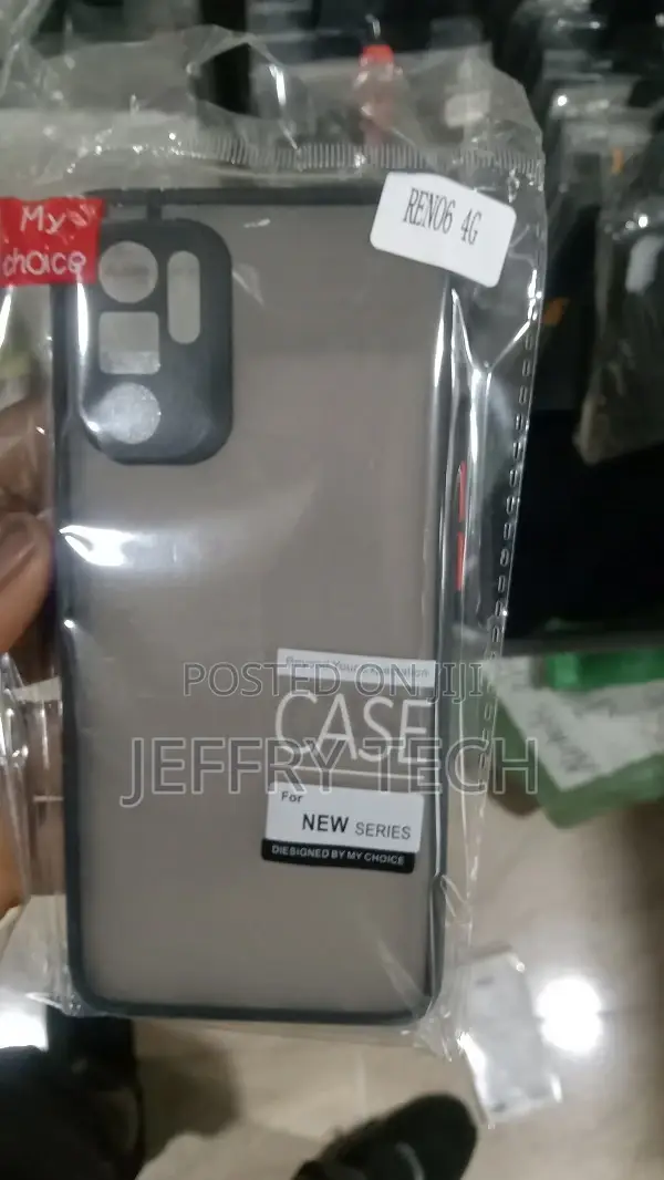 Oppo Reno 4 4G Smoke Translucent Matte Hard Back Case Cover
