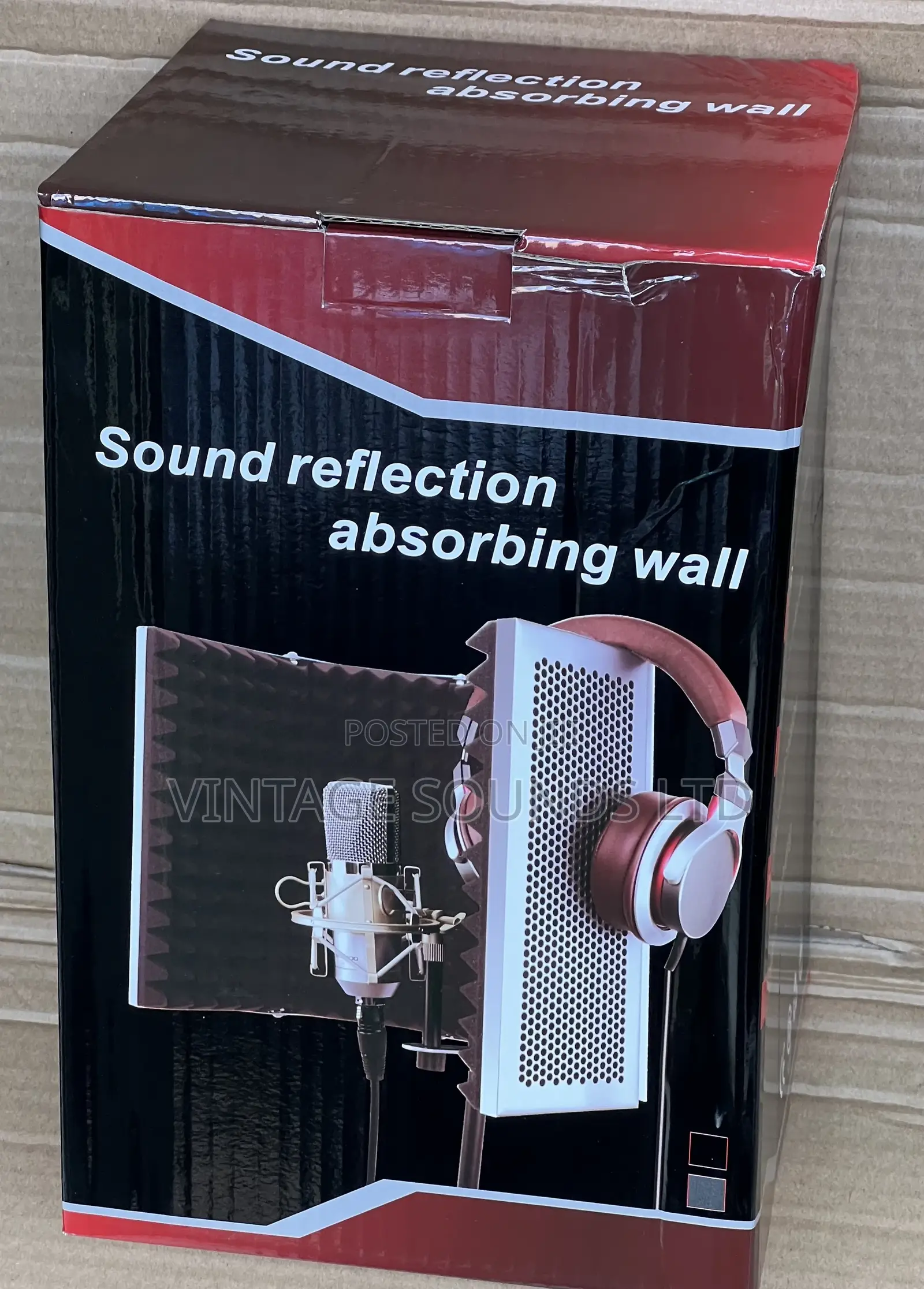 Studio Isolation Booth Microphone Shield