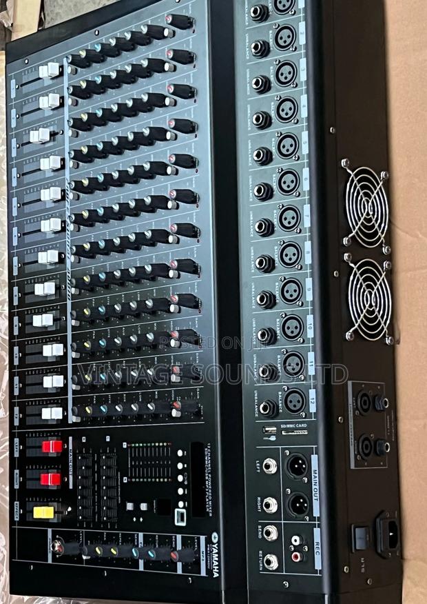 Yamaha 12channel Powered Mixer - thumbnail 4