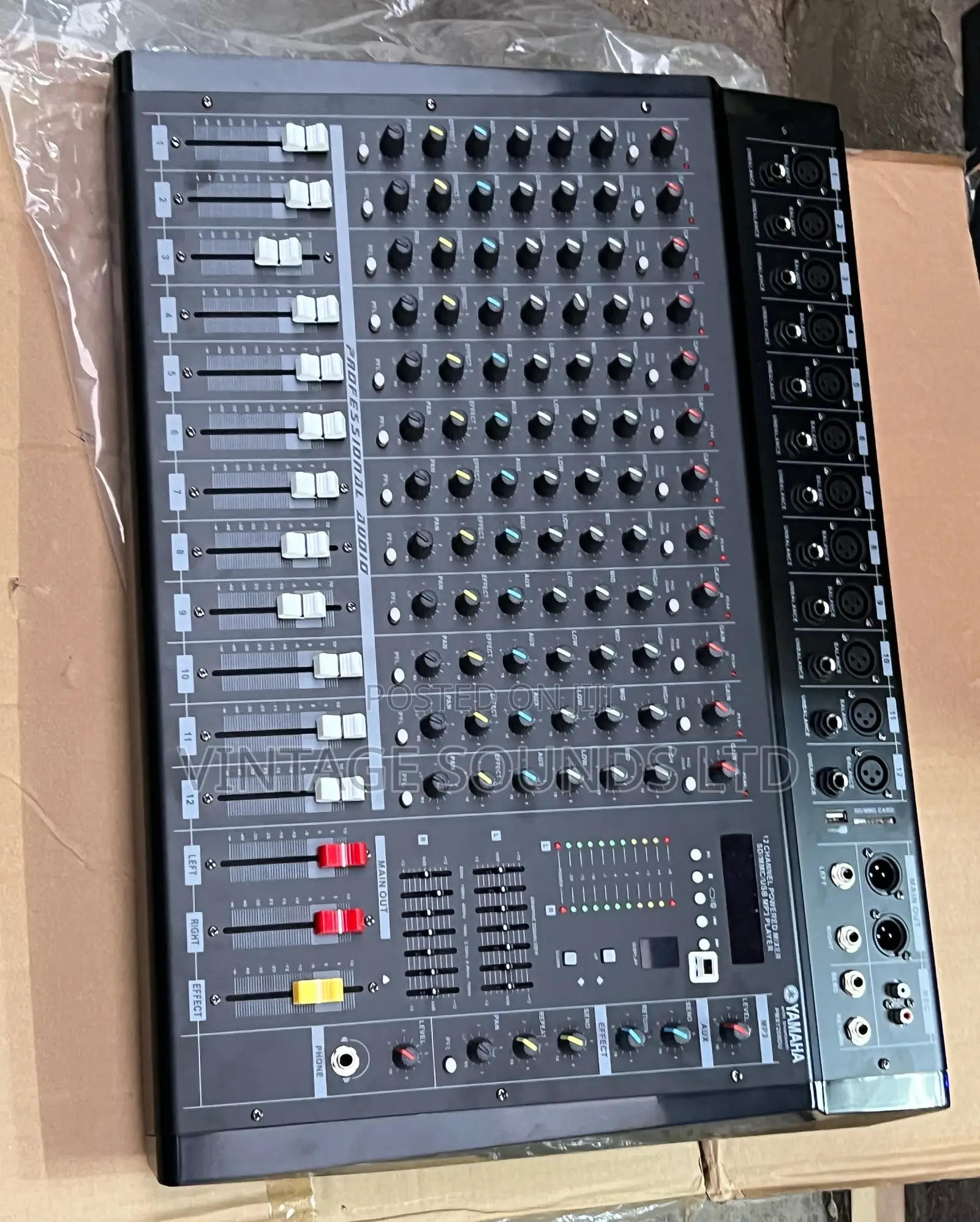 Yamaha 12channel Powered Mixer