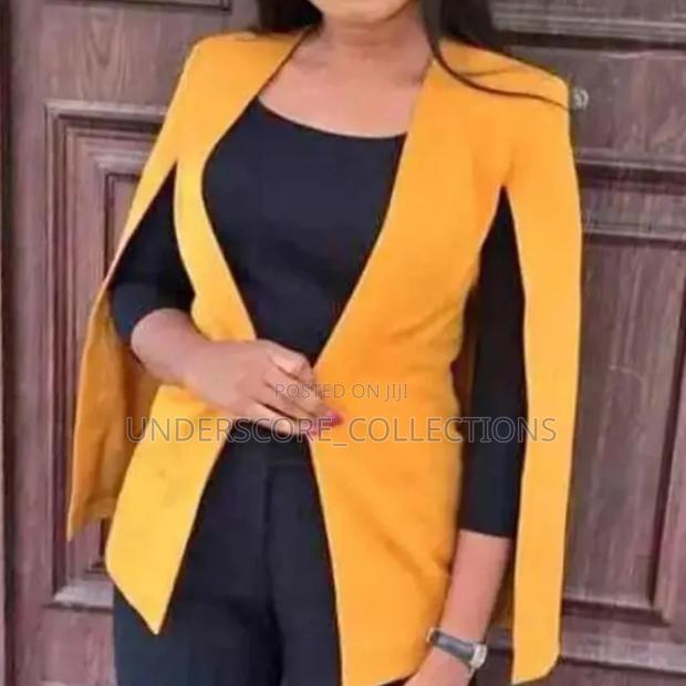 Ladies High Quality Cape Coat - main view