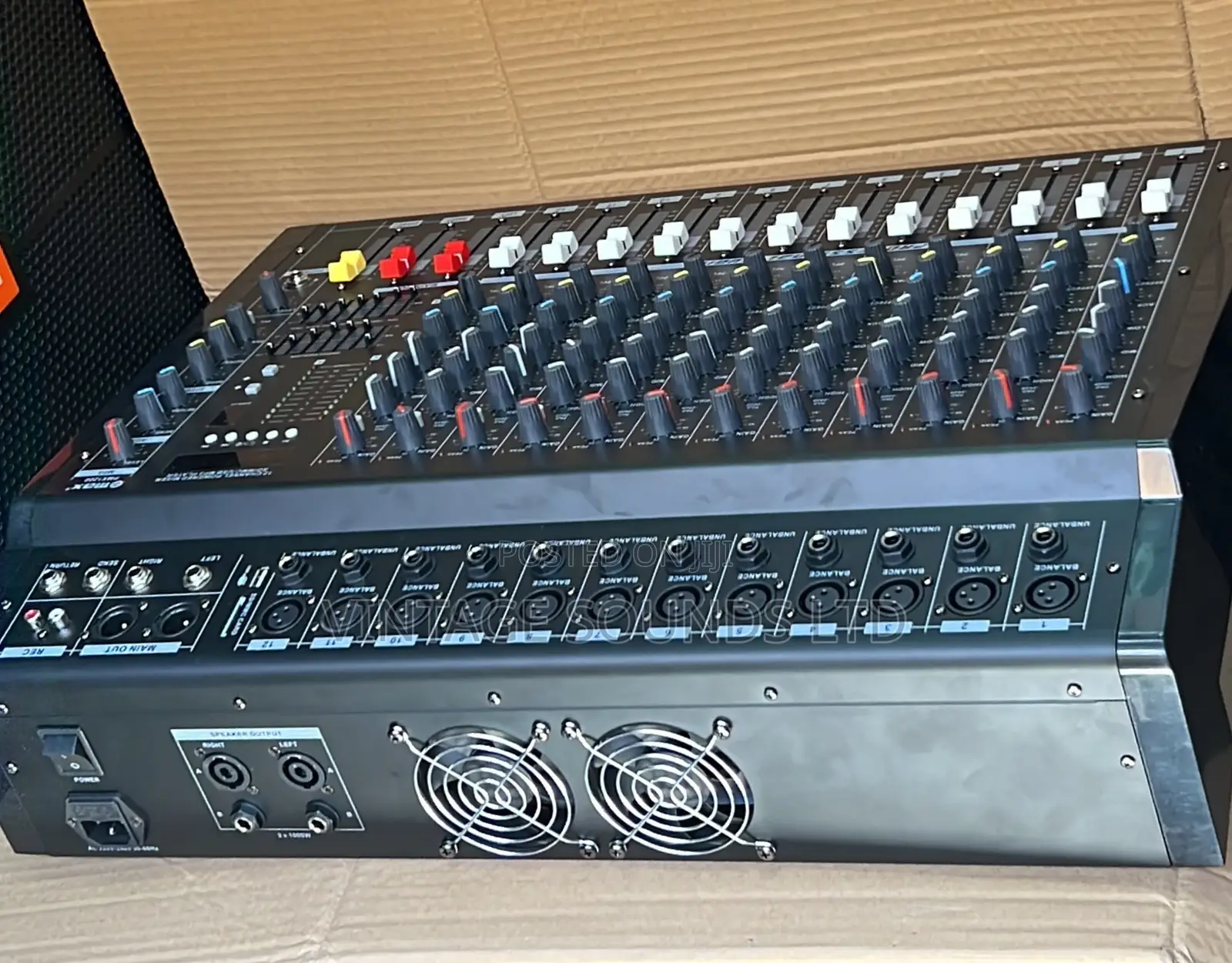 Omax Professional Audio Mixer 12channel