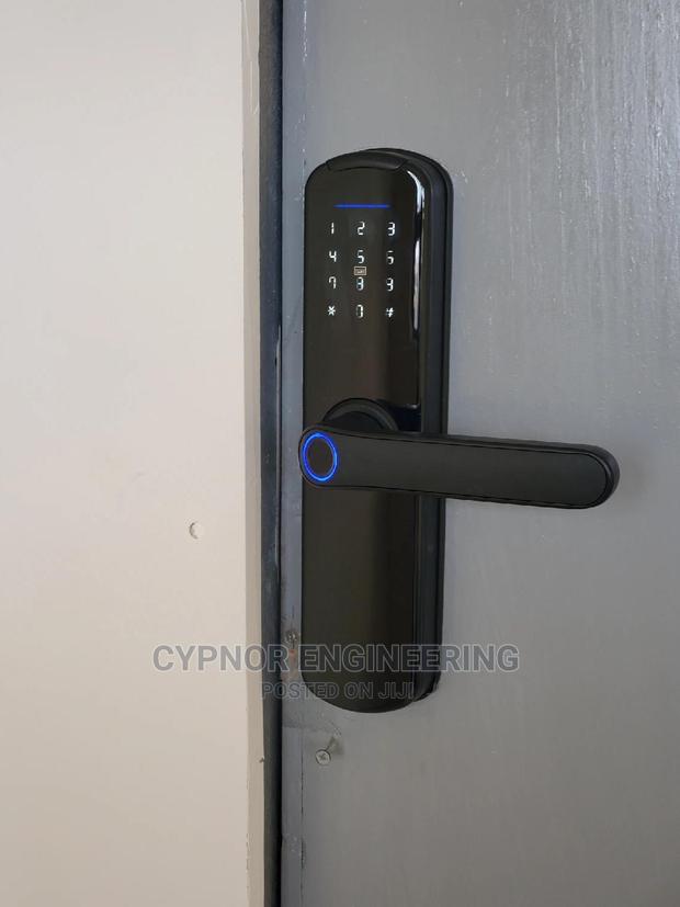 Biometric Wifi Smart Lock With Mobile App and Cards - thumbnail 3