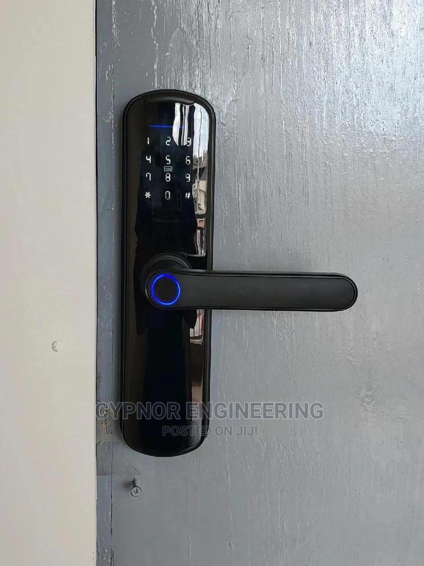 Biometric Wifi Smart Lock With Mobile App and Cards - main view