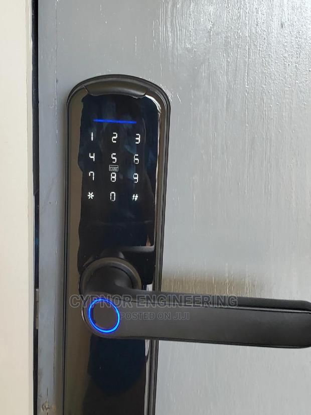 Biometric Wifi Smart Lock With Mobile App and Cards - thumbnail 4